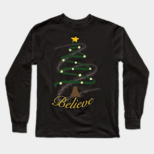 Christmas Believe Long Sleeve T-Shirt